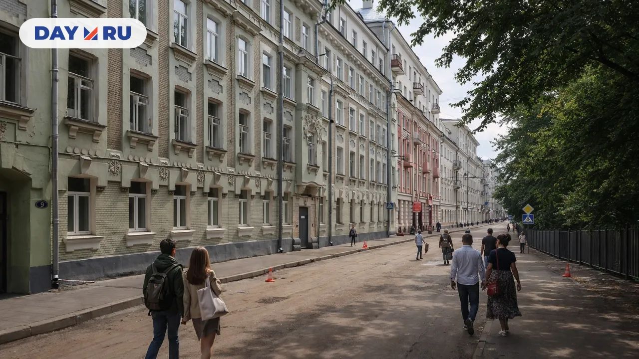 Переулок, здание