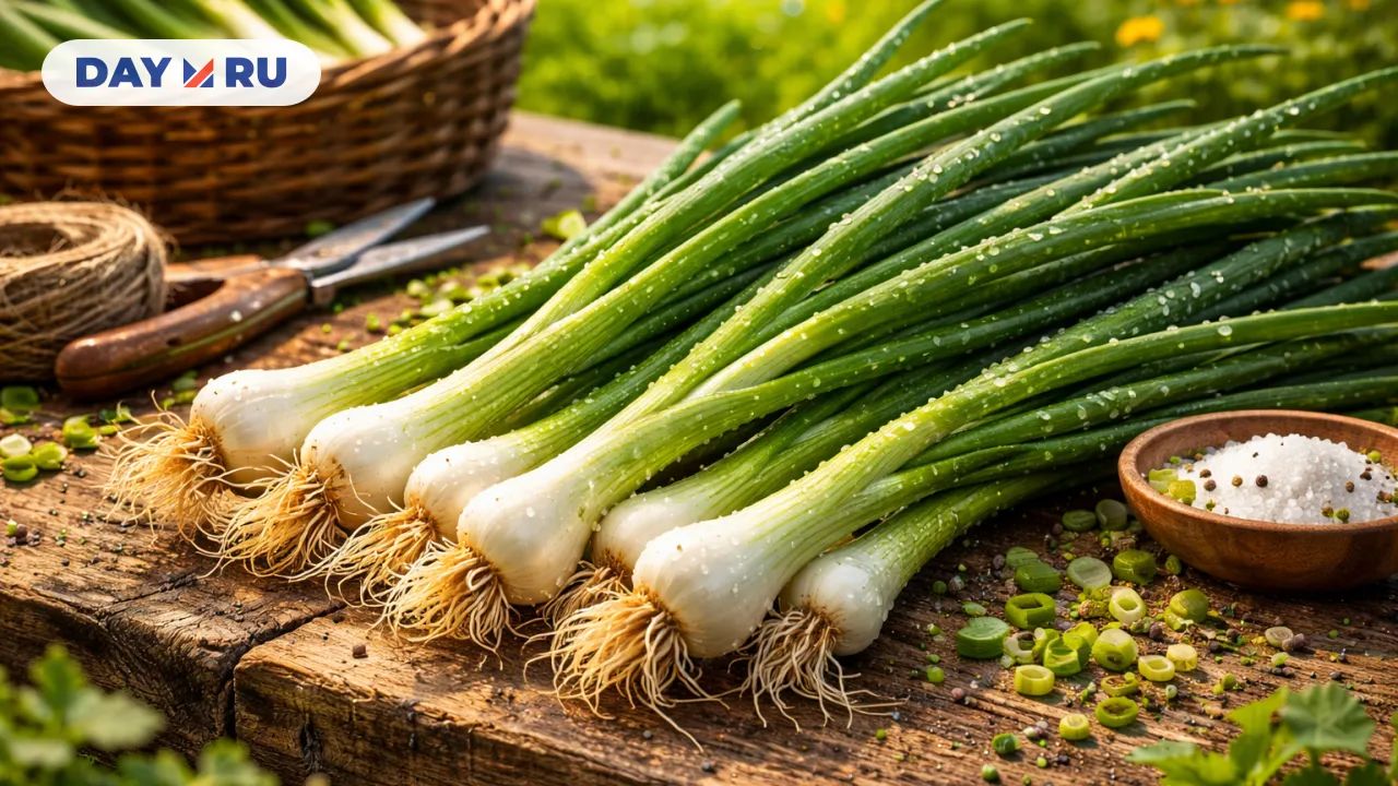 Зеленый лук