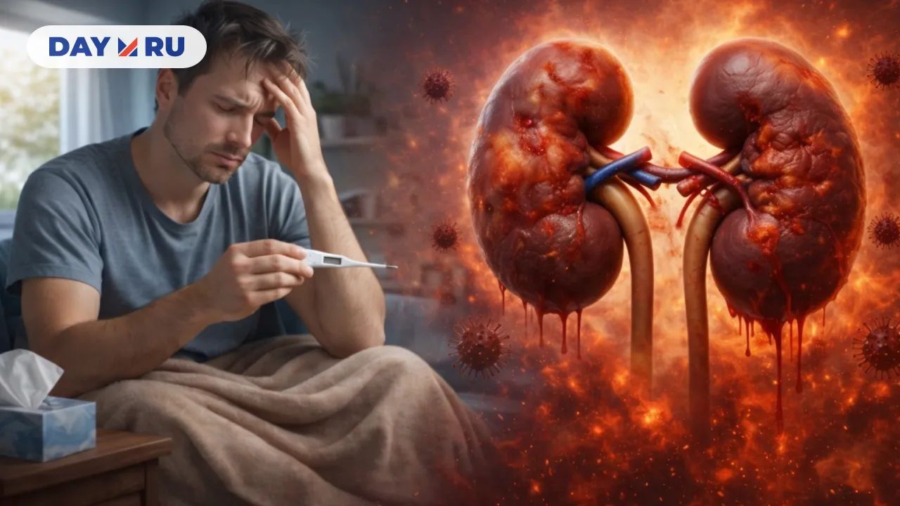 Болезненное состояние и зараженные почки