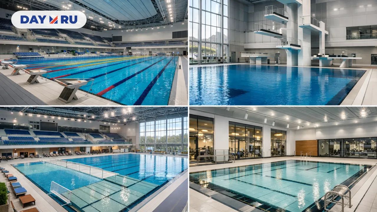 Современный акваспортный комплекс в деталях