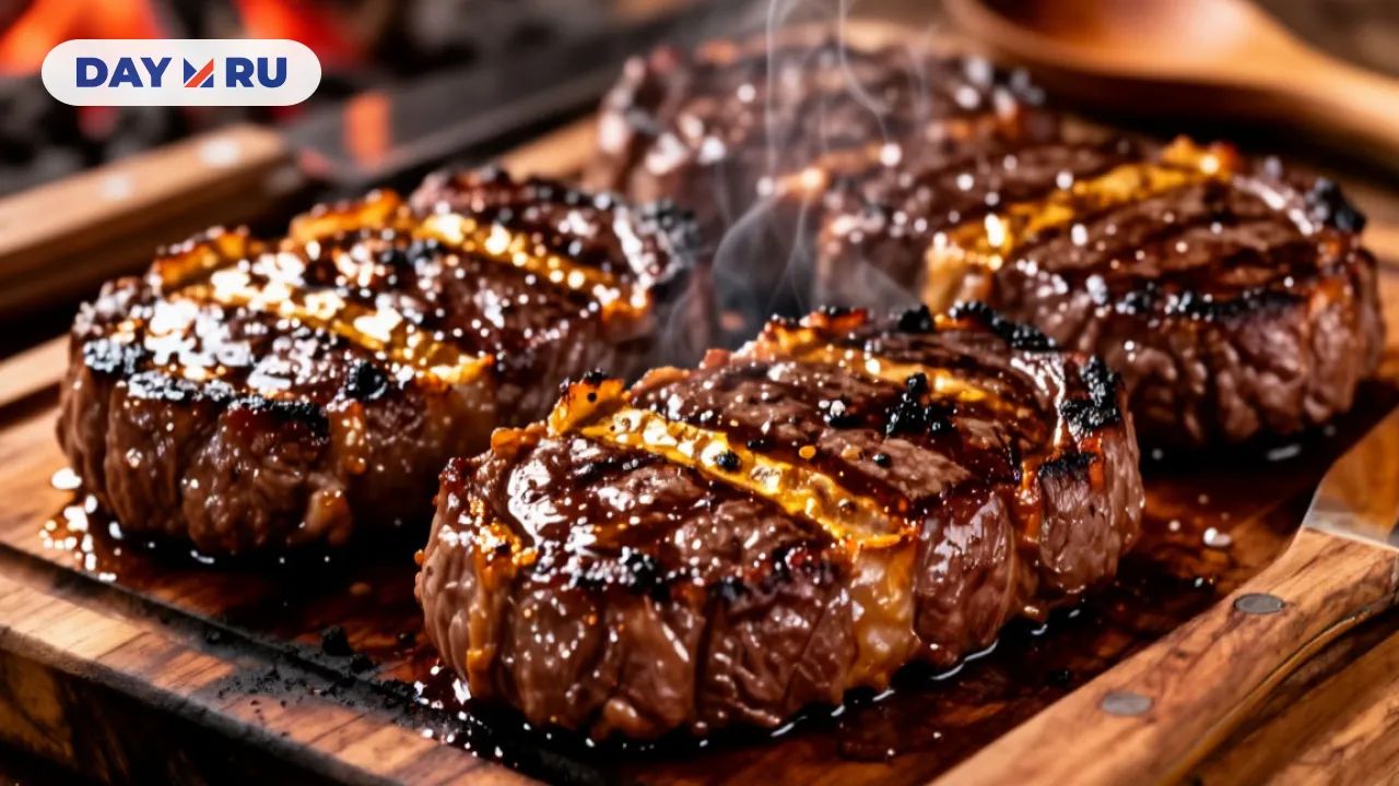 Никто не верит, что эти стейки приготовили дома: вот как добиться рисунка на сковороде-гриль