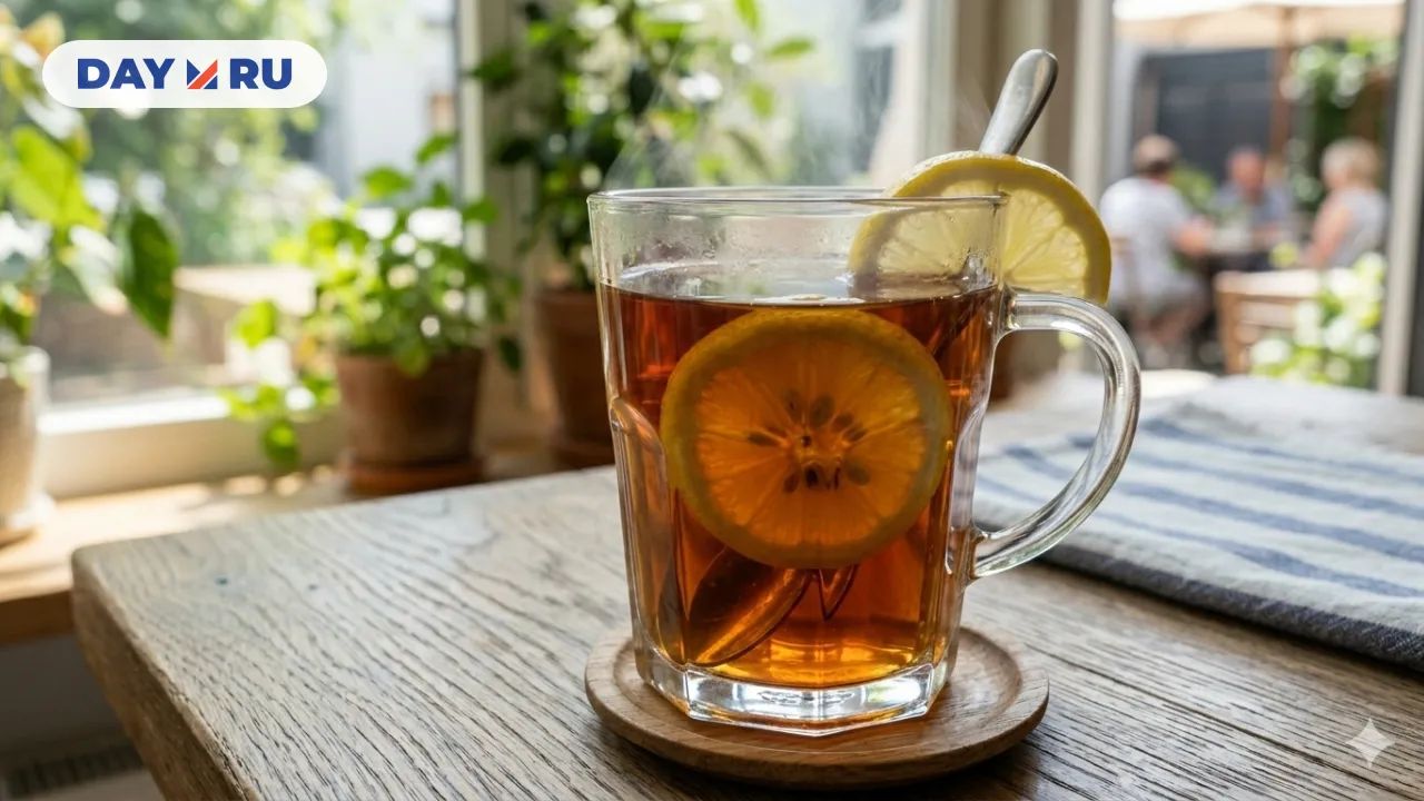 чай с лимоном