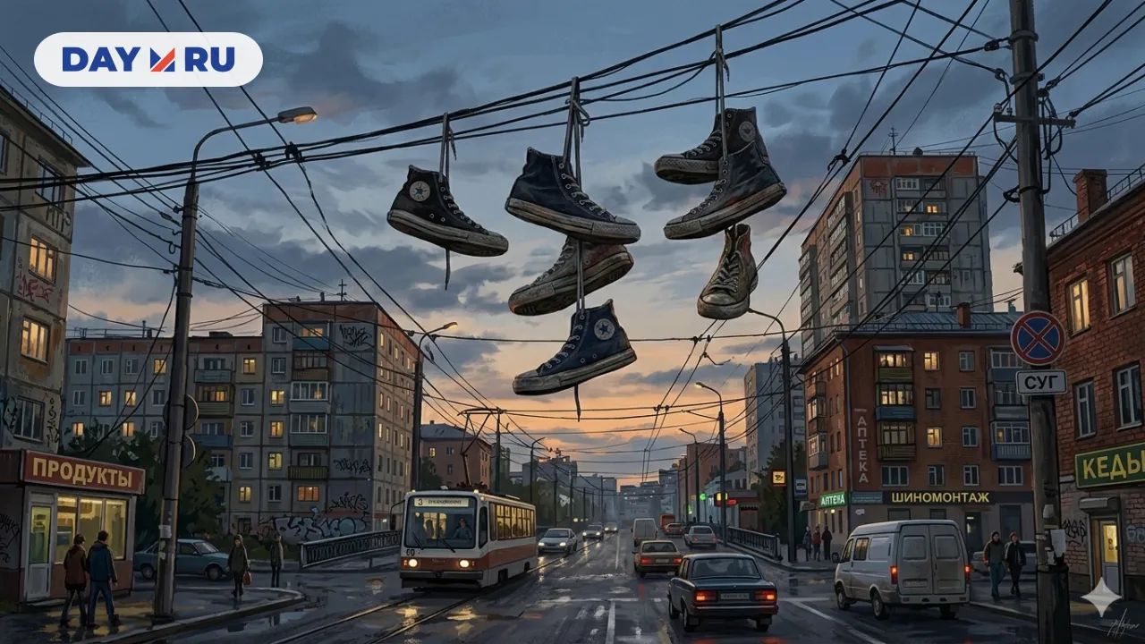 Кеды на проводах