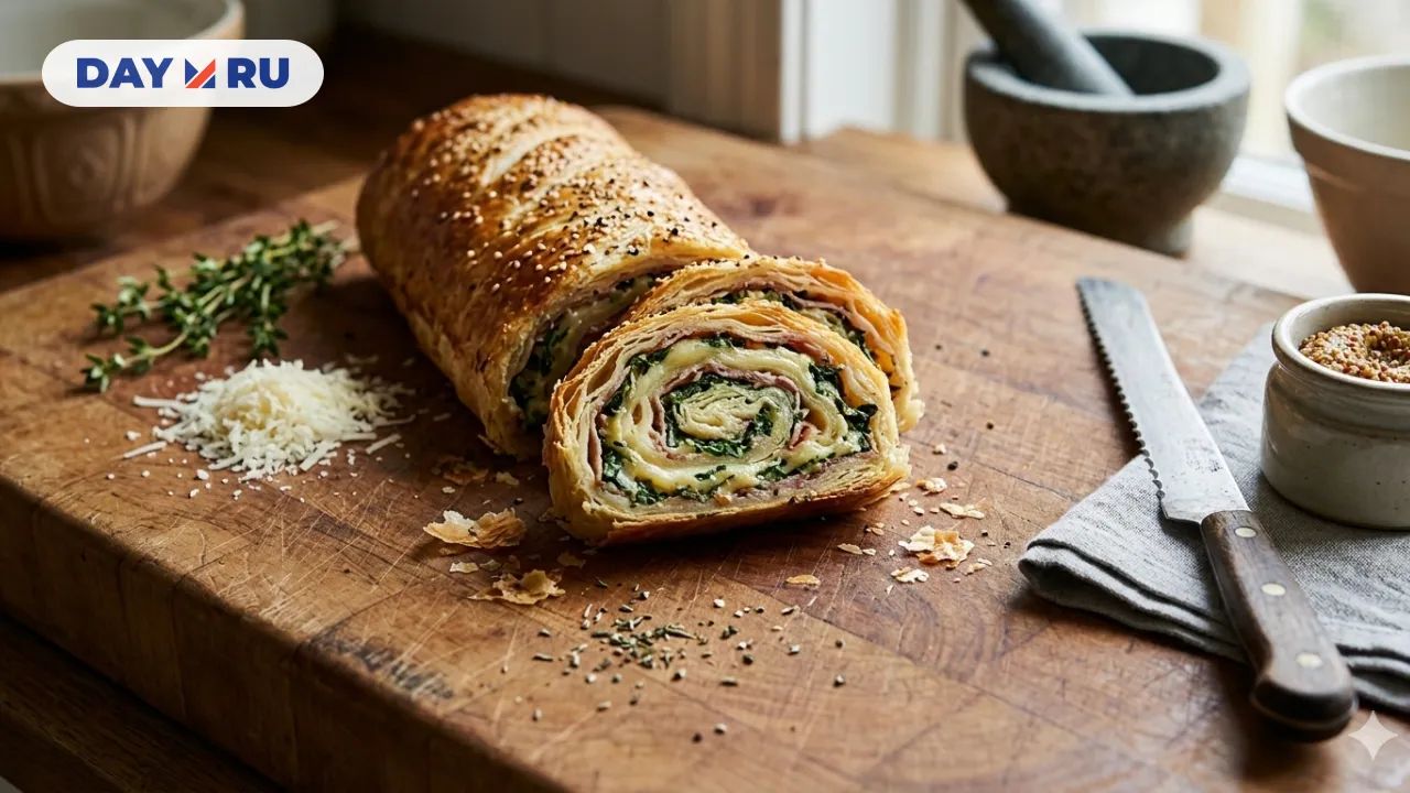 Мимоза в лаваше