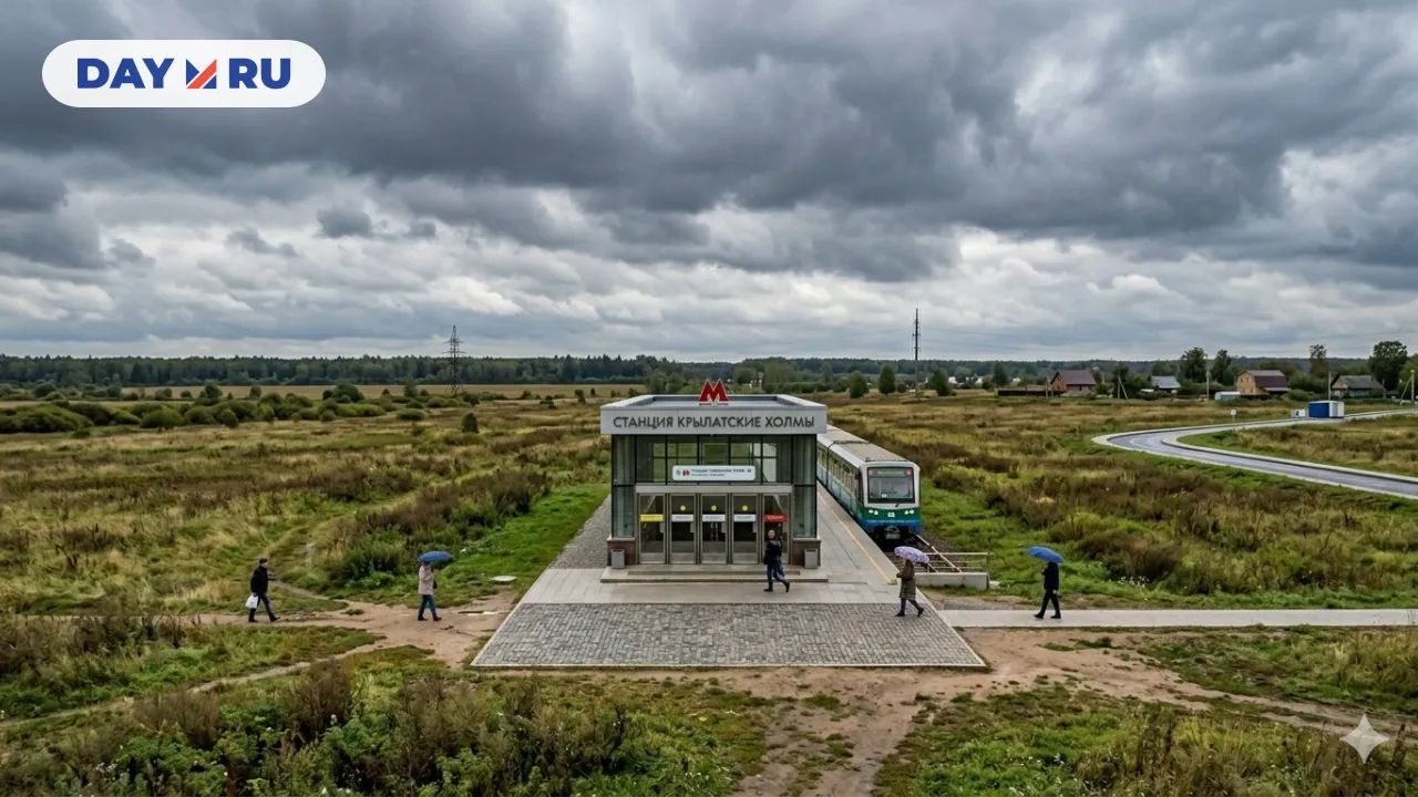 метро в поле