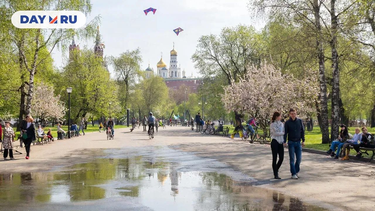 Весна в Москве