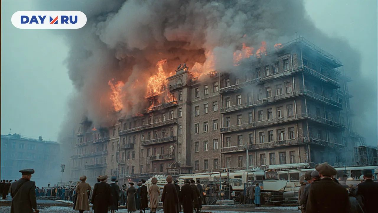 Пожар в гостинице