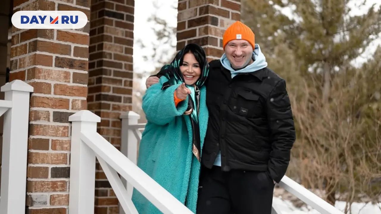 Надежда Бабкина с сыном