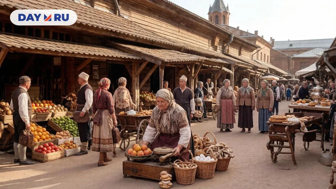 Дореволюционный рынок