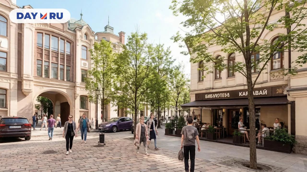 Улица в Москве