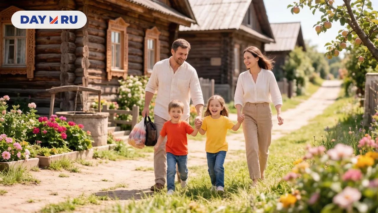 Родители с детьми