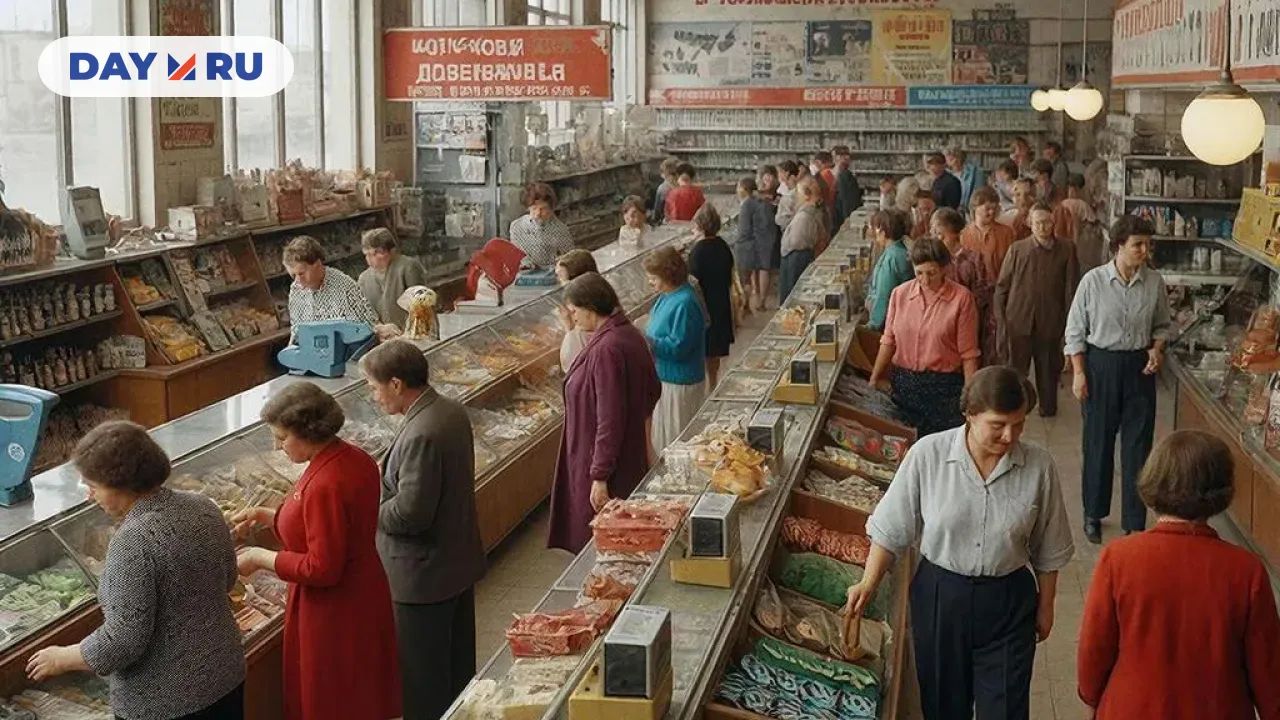 СССР, магазин