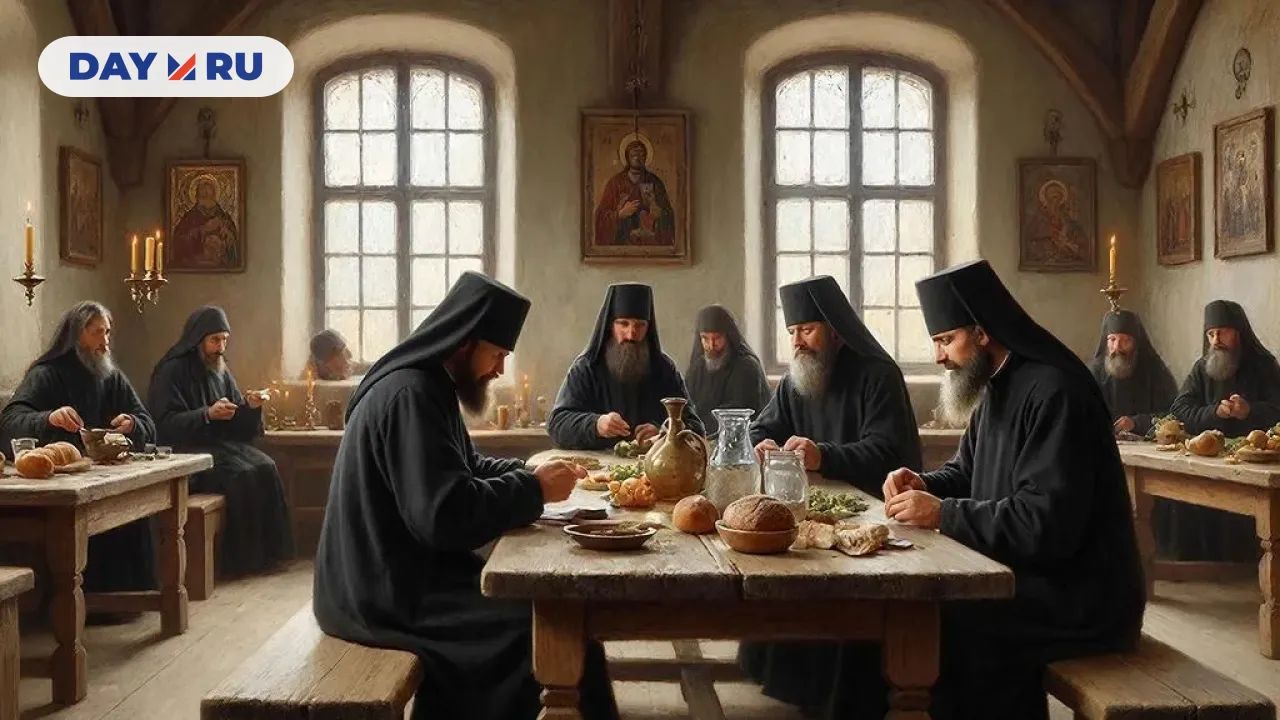 Монастырская трапезная