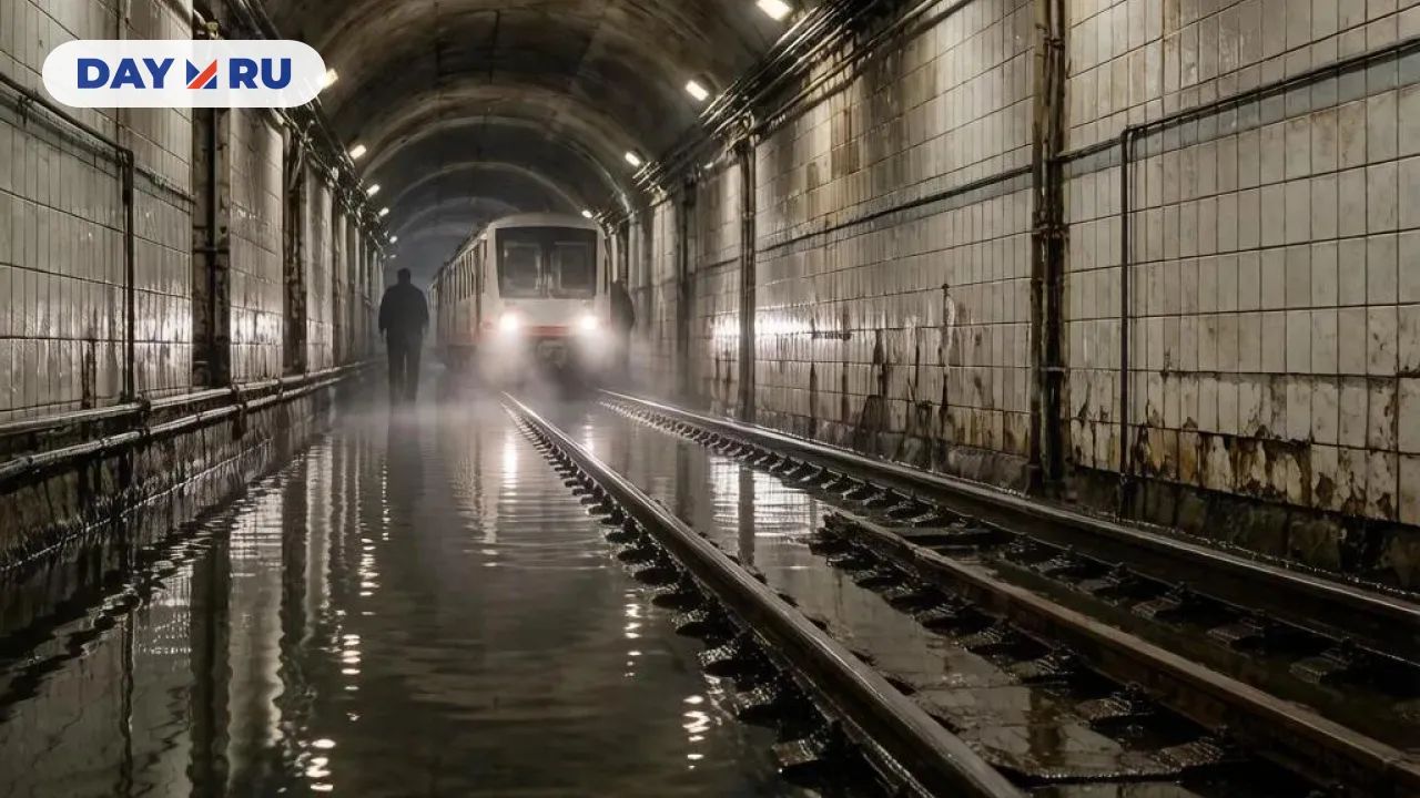 Метро с водой