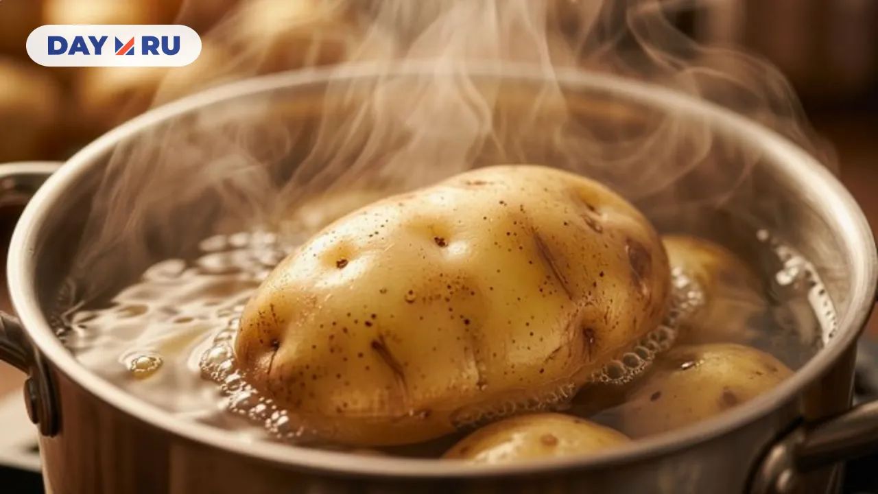 Вареная картошка