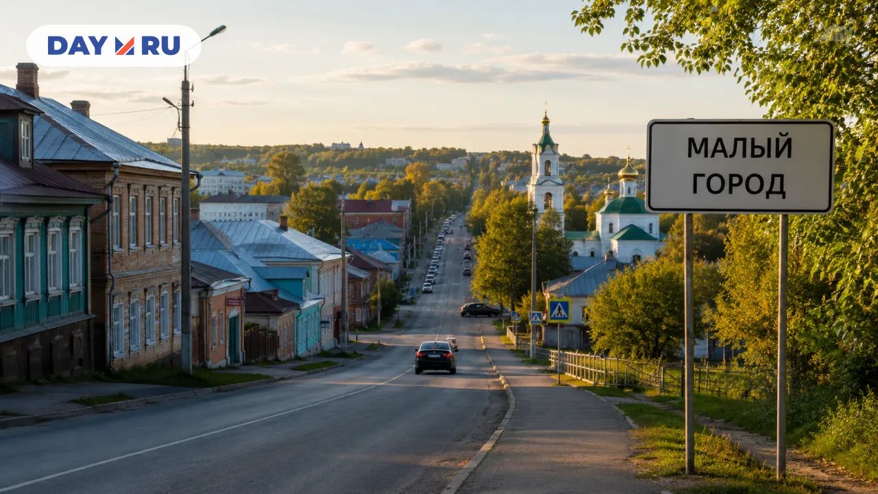 Маленький город