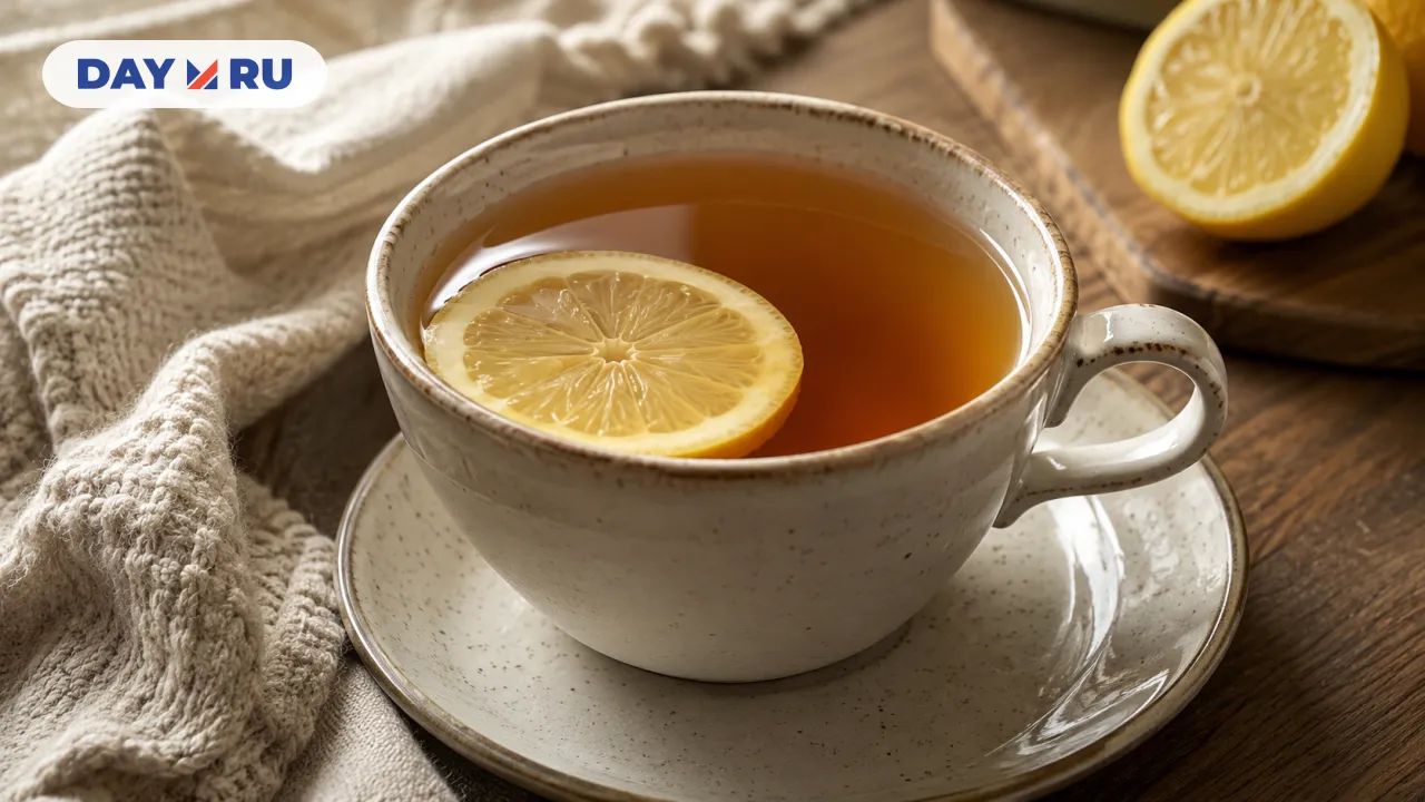 Чай с лимоном