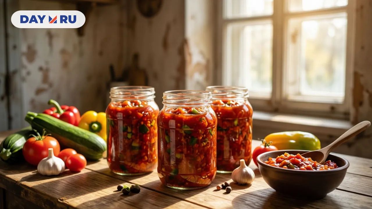 Аджика из кабачков