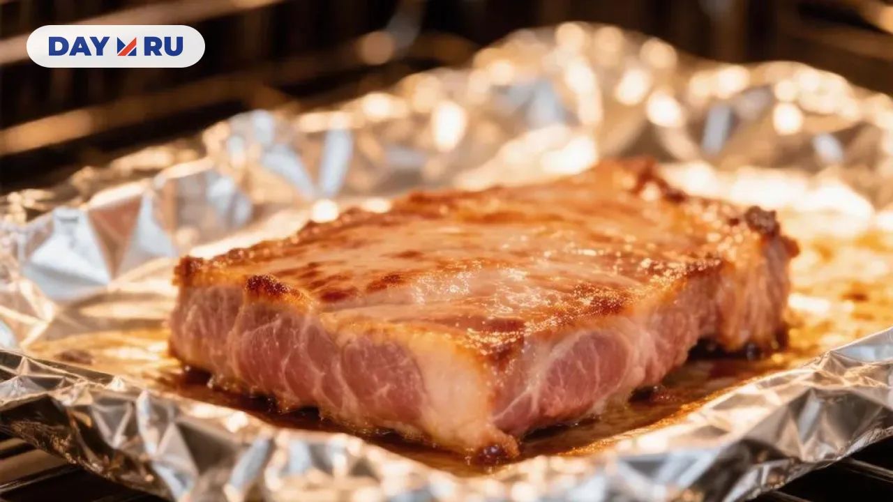 Мясо в фольге