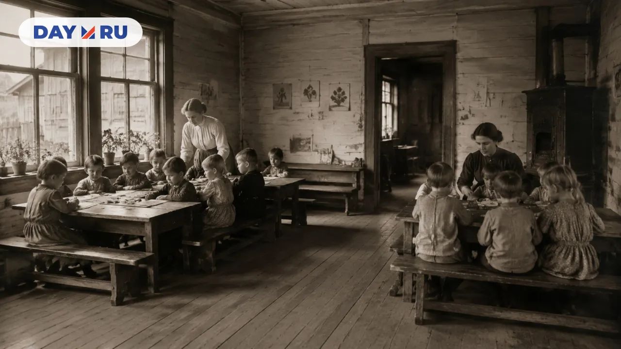 Детсад в 1905 году
