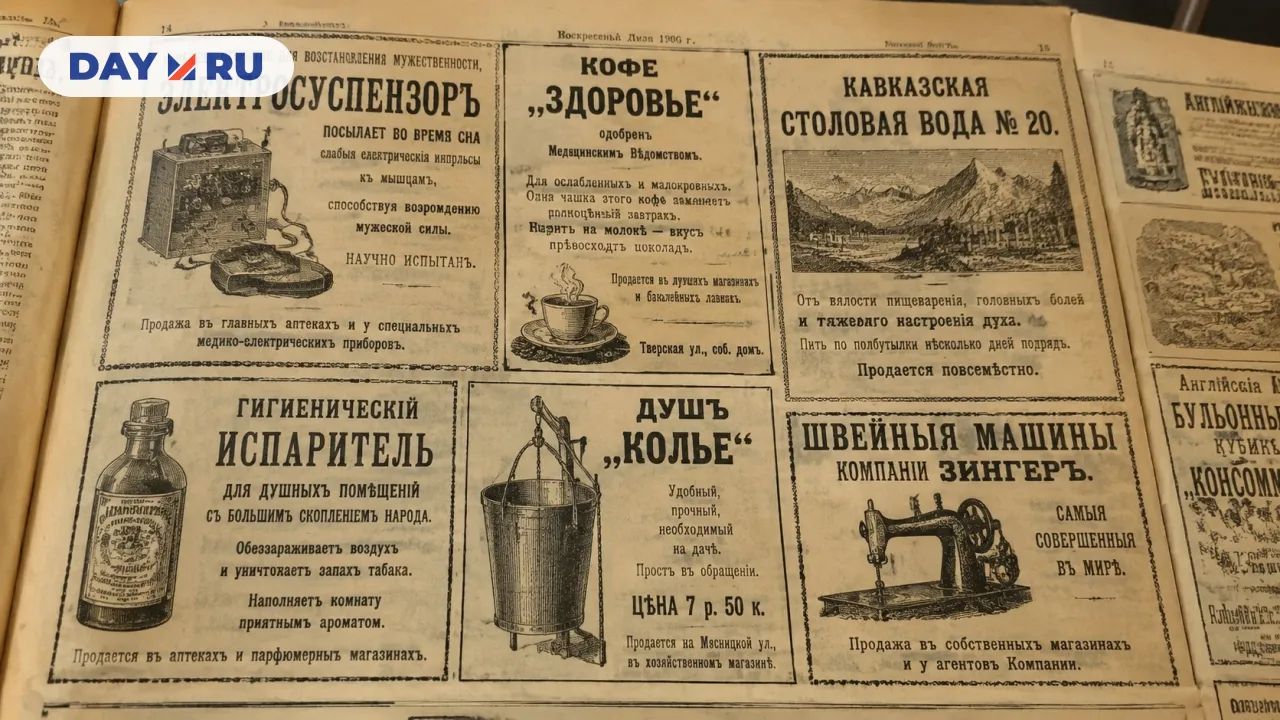 Газета с рекламой