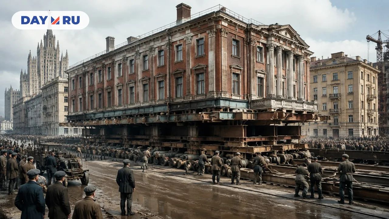 Перемещение дома