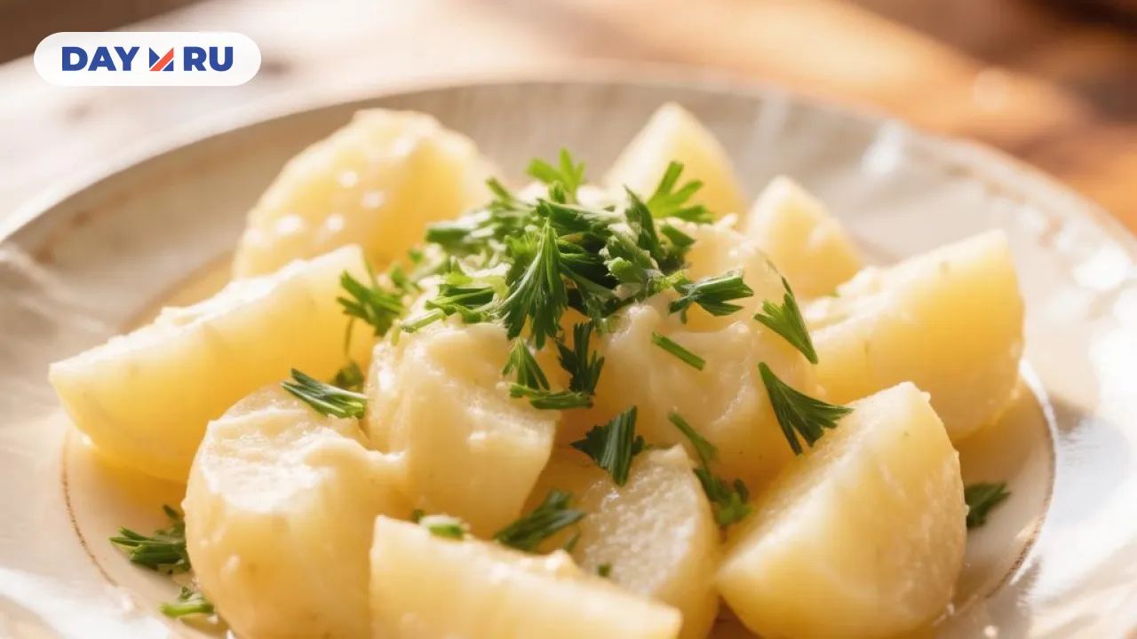 Отварной картофель