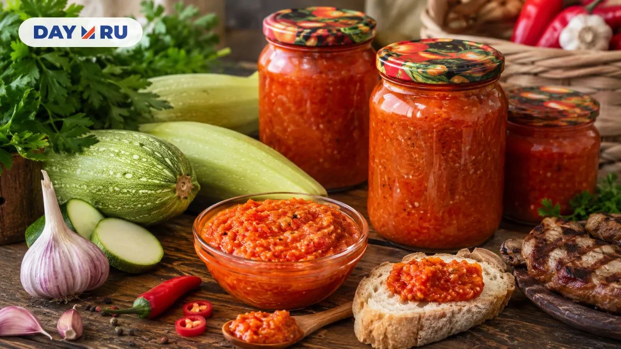 Кабачковые аджика