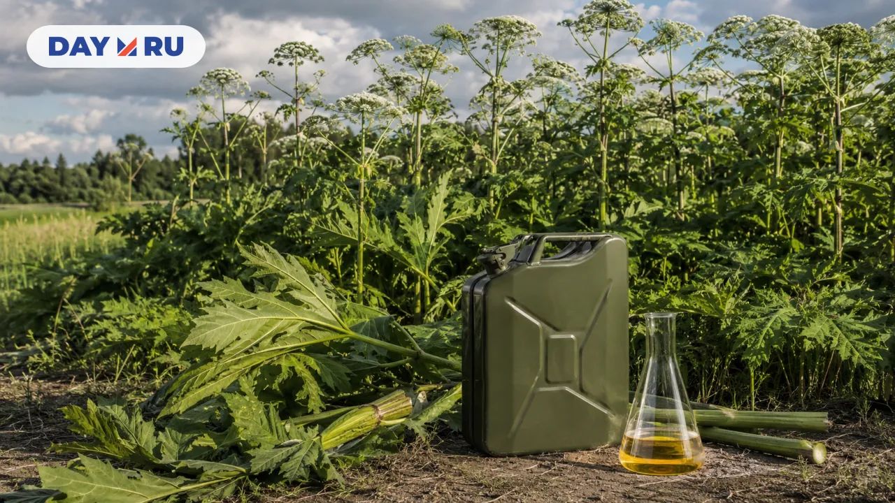 Бензин из борщевика