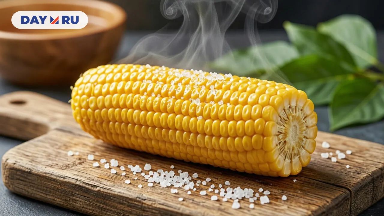 Вареная кукуруза