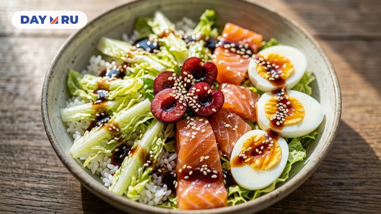 Салат со вкусом суши