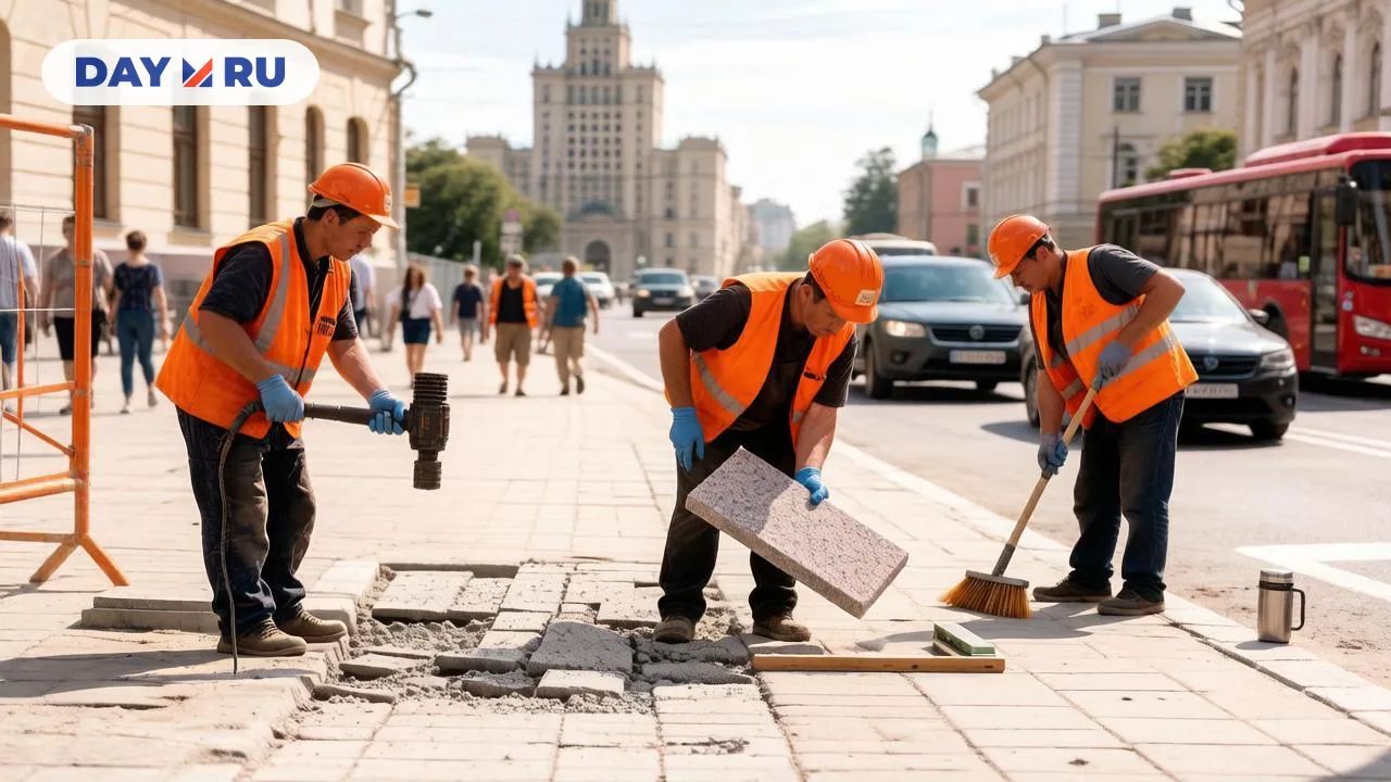 Ремонт тротуаров