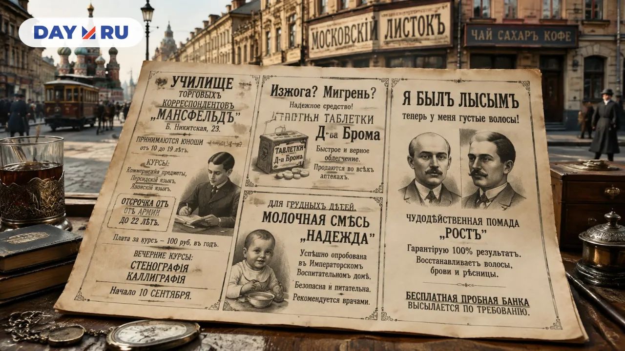 Реклама 1906 года