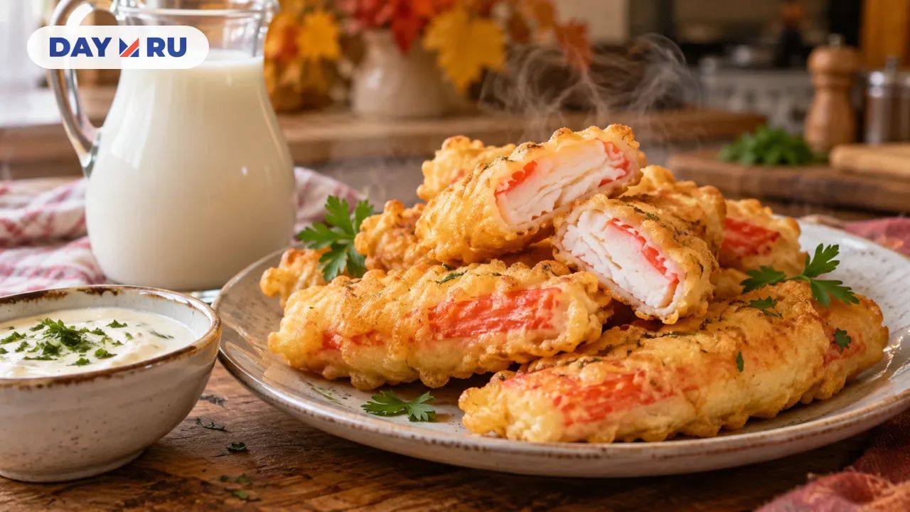 Крабовые в кляре