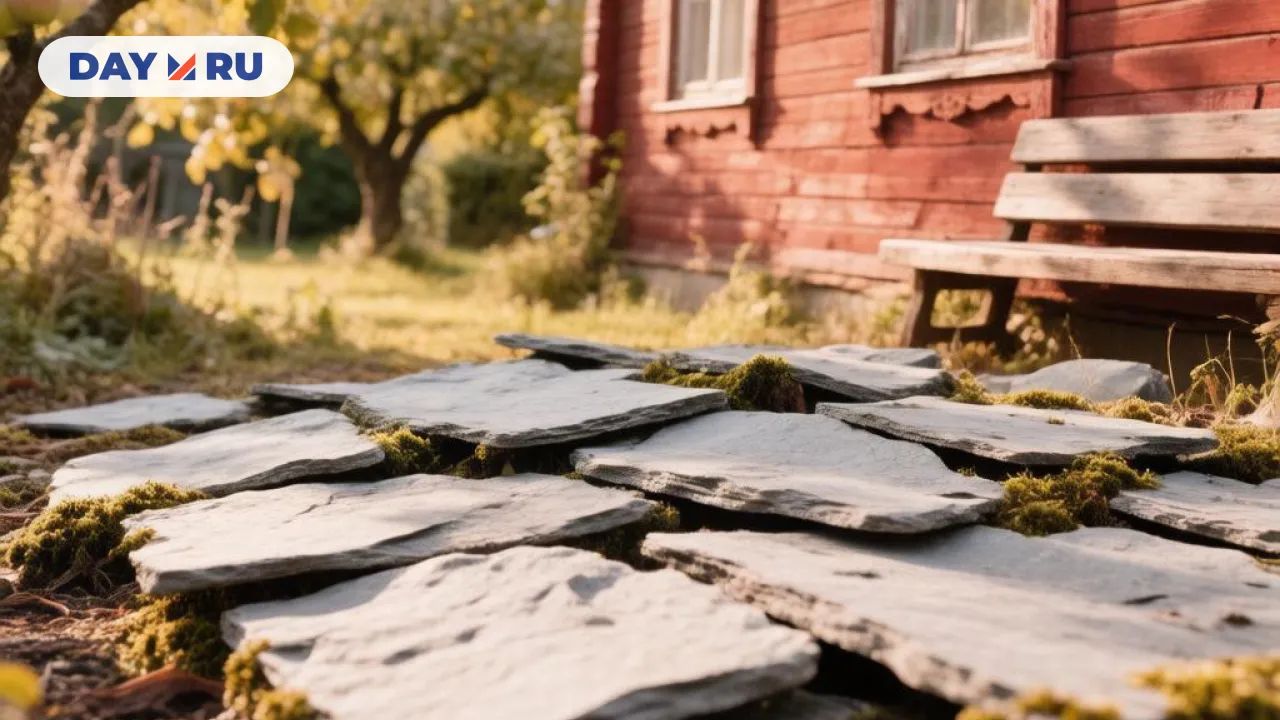 Обломки шифера