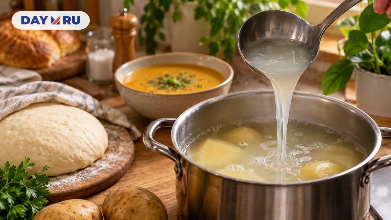 Вода от картофеля