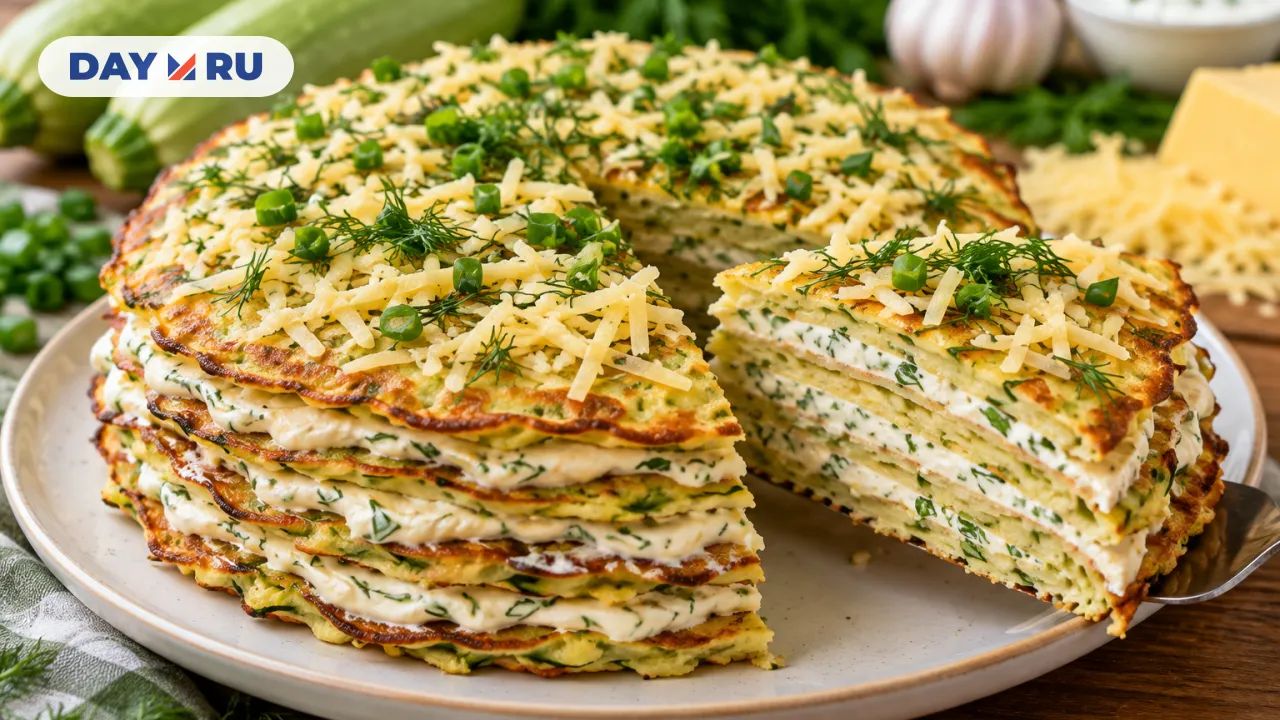 Кабачковый торт