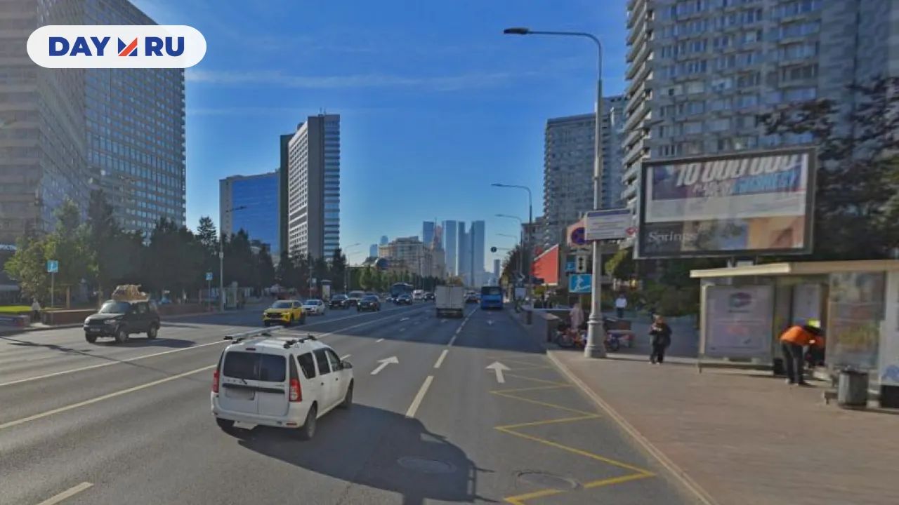 Улица в Москве