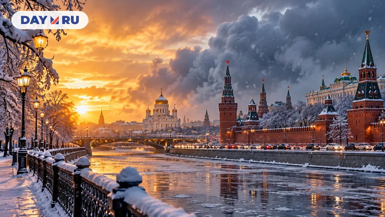 Зима в Москве