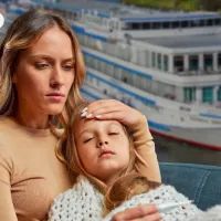 Мама с дочкой