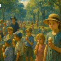 Бесплатное мороженое