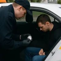 Пассажир такси попался на перевозке