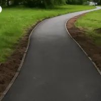 Асфальт на тропе