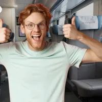 поезд и пассажир