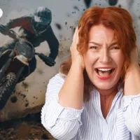 Шумные питбайкеры