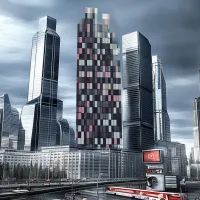 «Пиксельный» небоскрёб