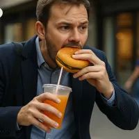 Еда на бегу