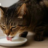 Кошке вредно молоко