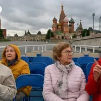 Прогулка на теплоходе по Москве