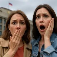 Девушки в шоке от новости